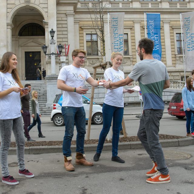 Verteilung von Info-Magazinen